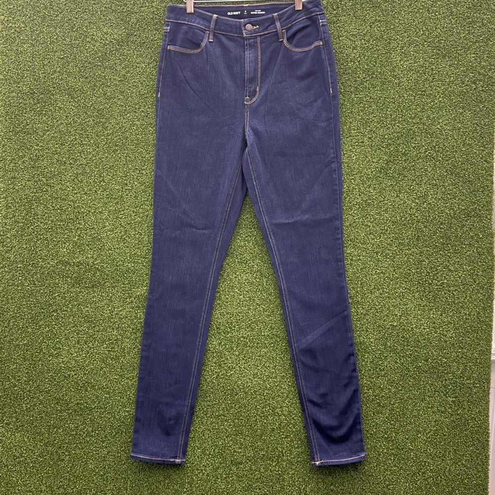 Old Navy Women's Dark Blue Skinny Jeans